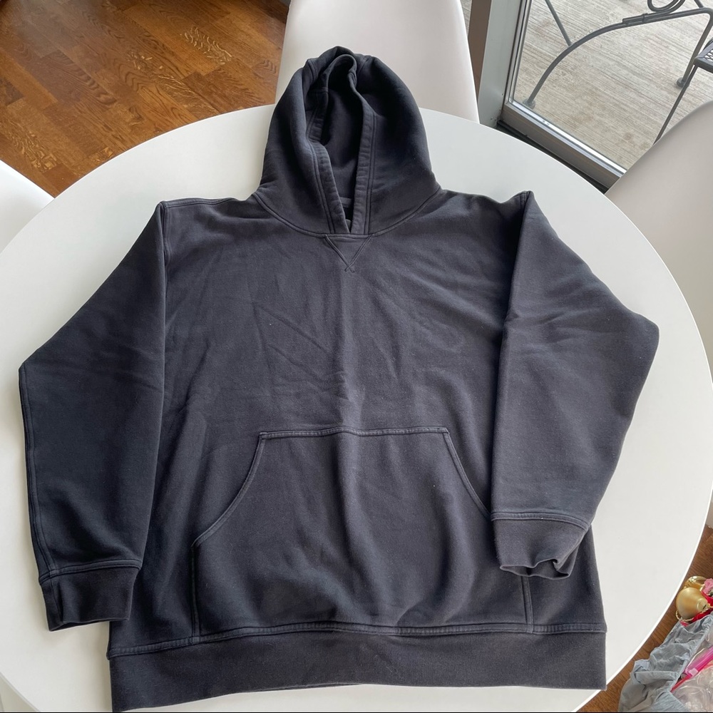 Lululemon All Yours Black Fleece Hoodie Size 10